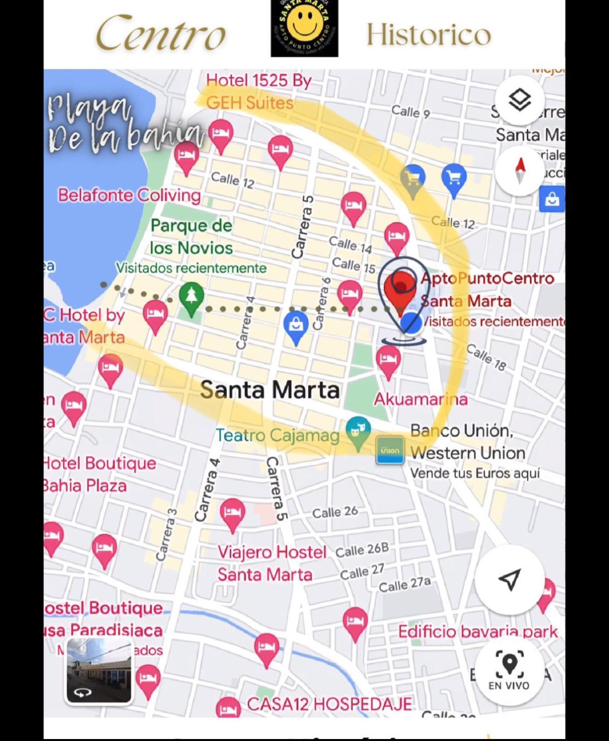 Aptopuntocentro Santa Marta Εξωτερικό φωτογραφία